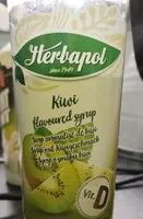 Kiwi flavoured syrup