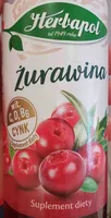 Herbapol, żurawina - syrop o smaku żurawinowym