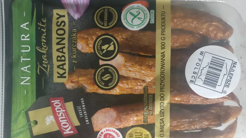 Kabanosy z kurczaka
