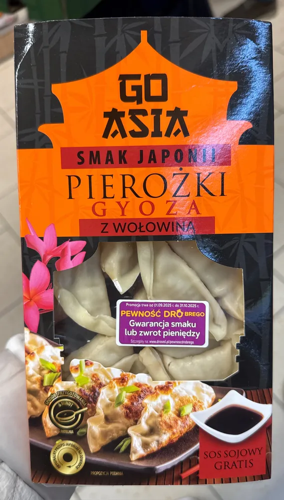 Gyoza with beef