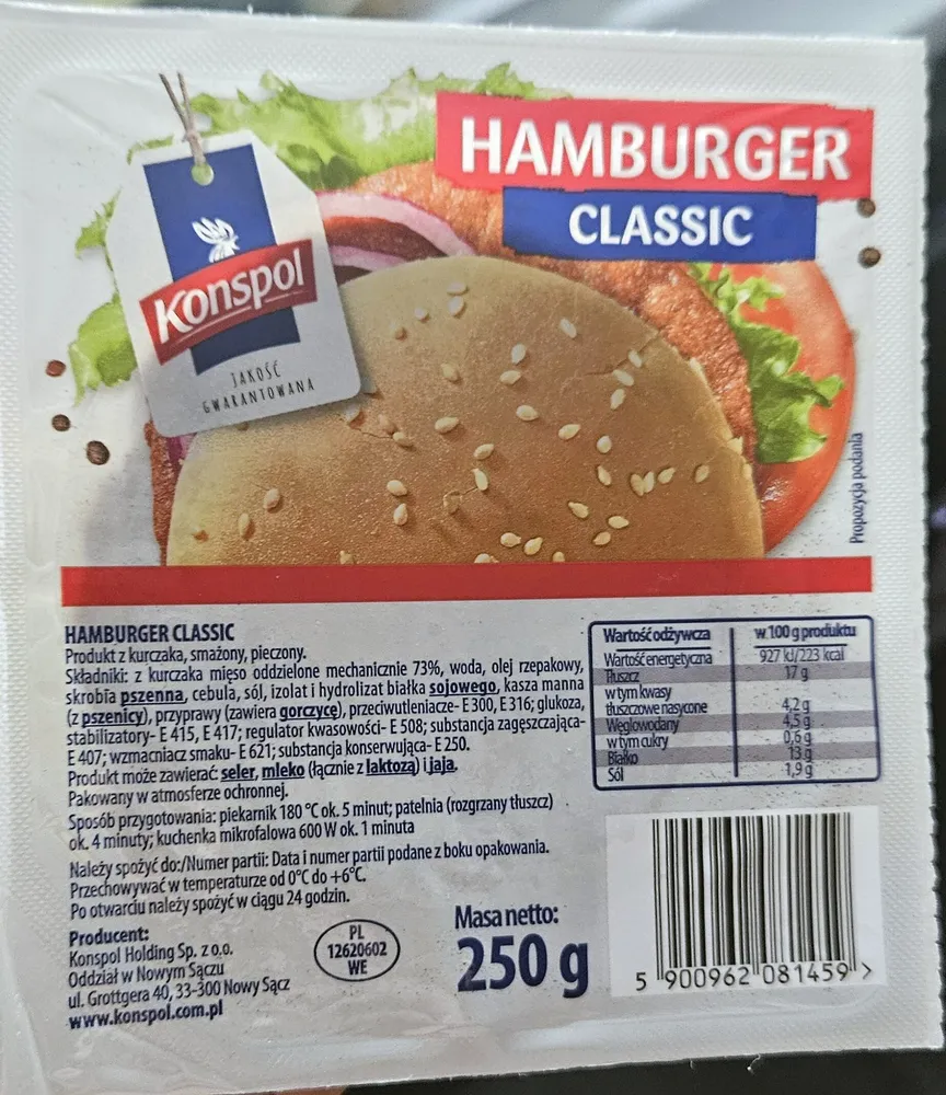 Hamburger classic