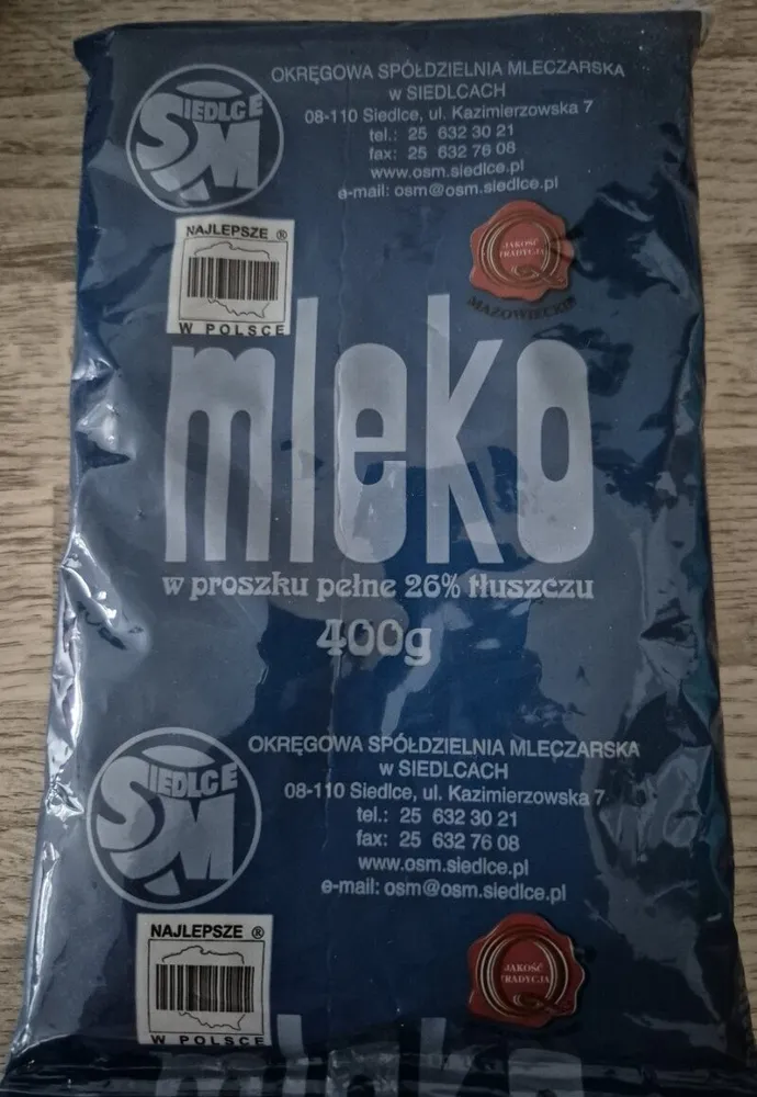 Mleko w proszku