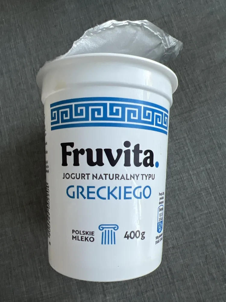 Jogurt naturalny typu greckiego