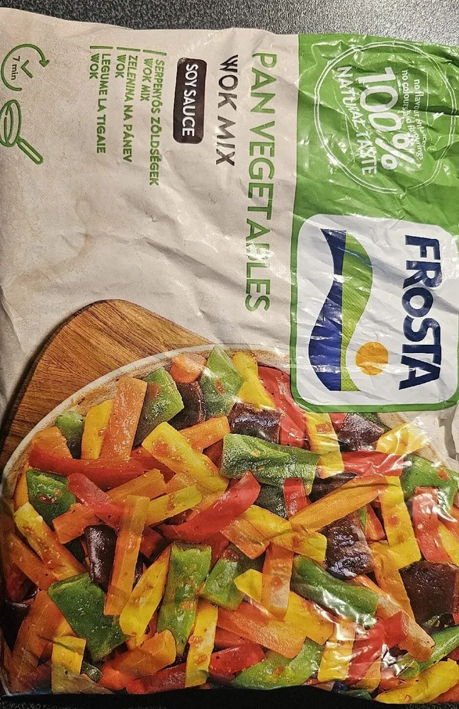 Pan vegetables