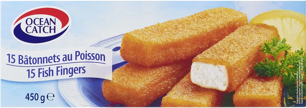 Bâtonnets au poisson