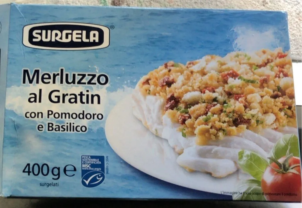 Merluzzo al gratin
