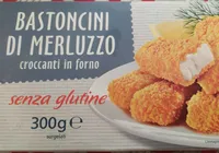 Bastoncini di merluzzo senza glutine