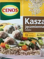 Kasza Jęczmienna Wiejska 4X100G Cenos