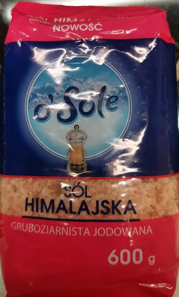 Sól himalajska gruboziarnista jodowana