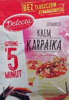 Krem karpatka bez gotowania w proszku