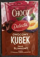 Choco Owocowy Kubek smak śliwkowy kisiel z piegami czekoladowymi