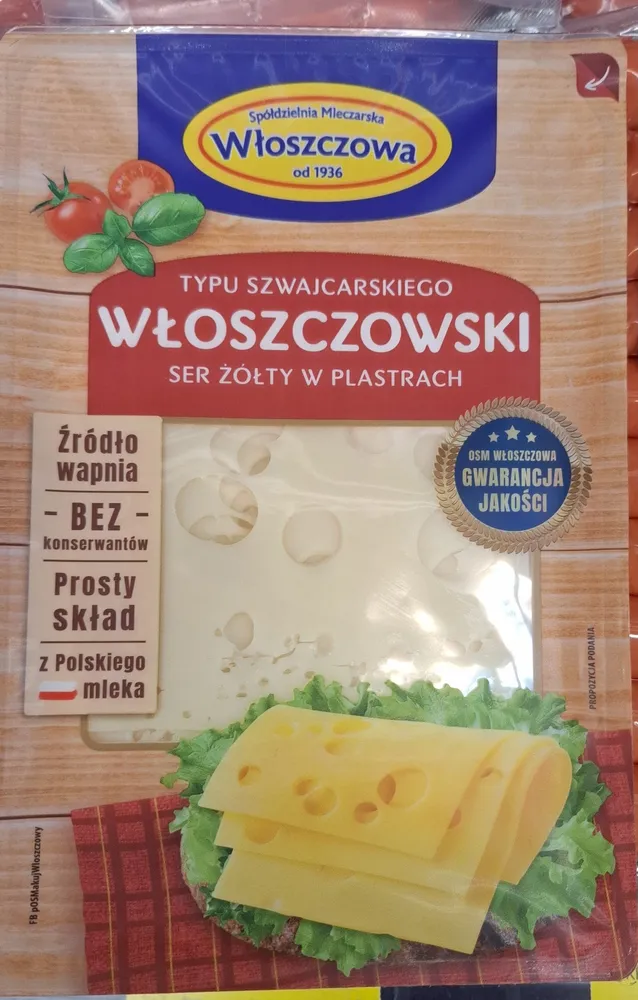 Ser Włoszczowski plastrowany typu Szwajcarskiego