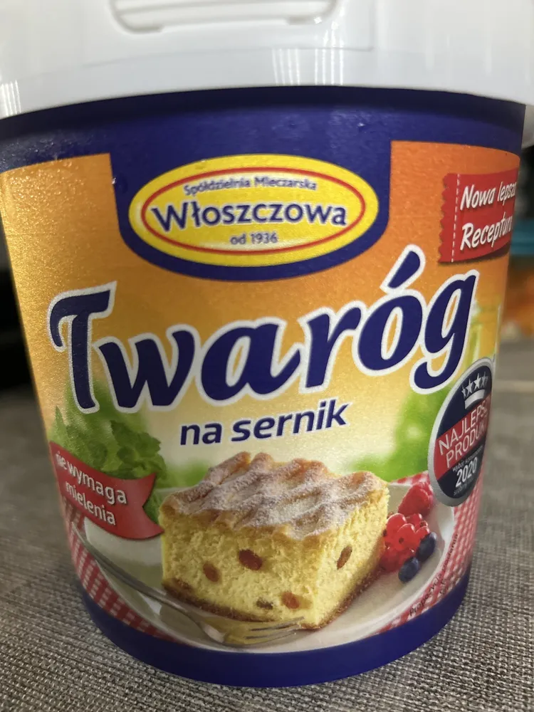 Włoszczowa Twarog 1KG