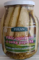 Dill Spears seasoned with hot peppers