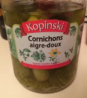 Cornichons aigre-doux