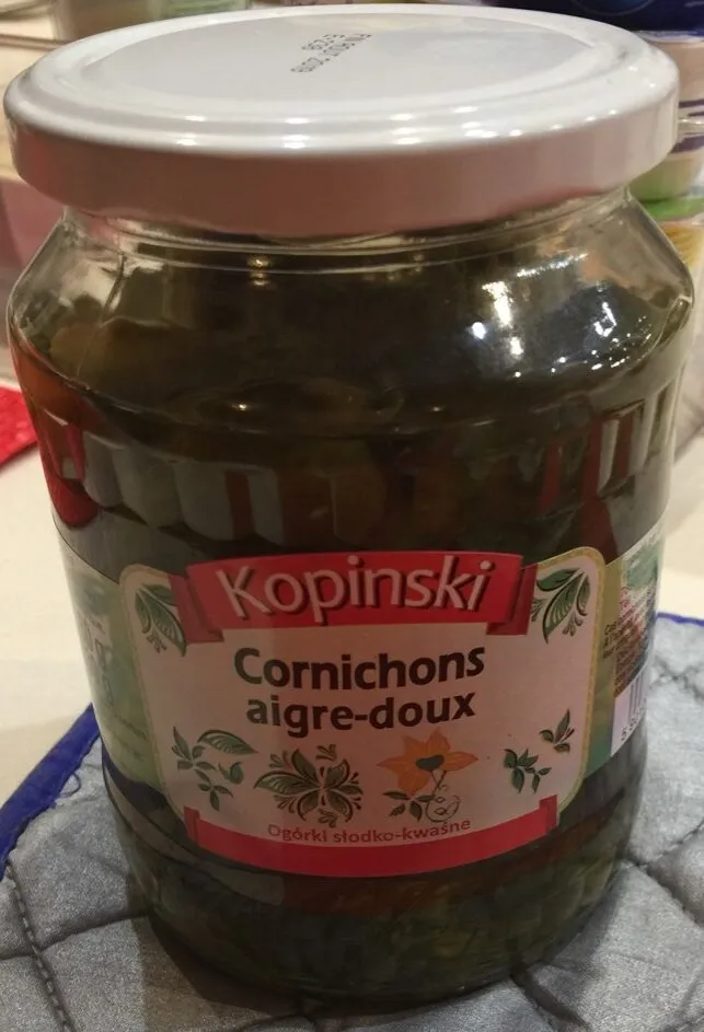 Cornichons aigre-doux