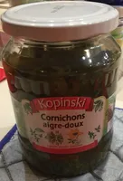 Cornichons aigre-doux