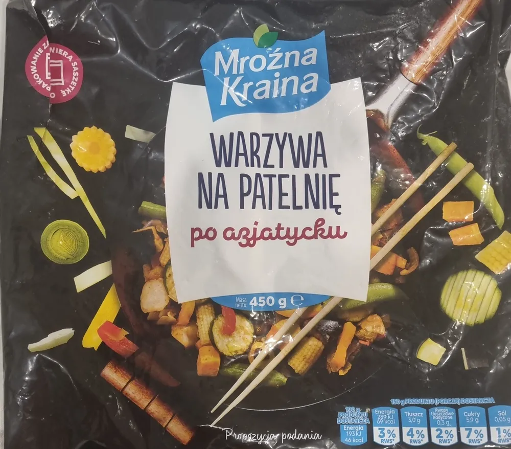 Warzywa na patelnię po azjatycku