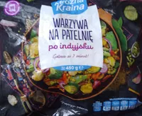 Warzywa na patelnie "po indyjsku"