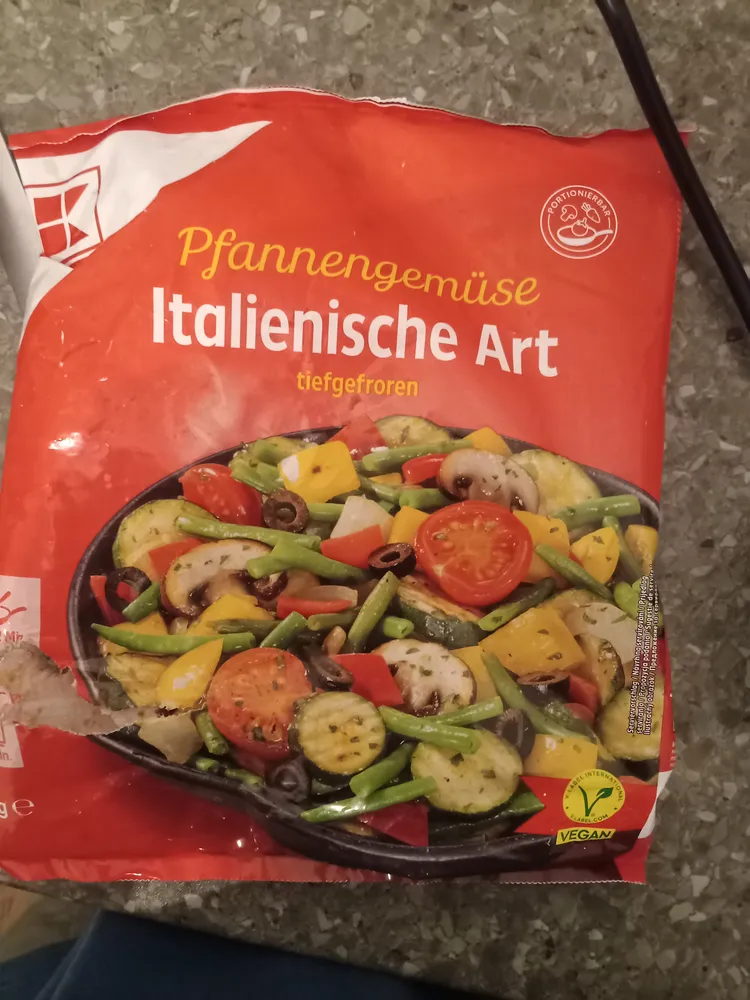 Pfannengemüse Italienische Art