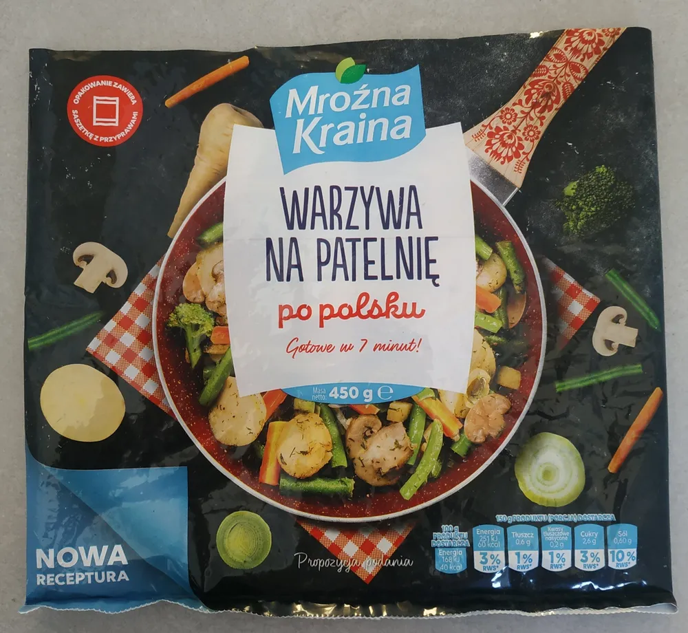Warzywa na patelnię po polsku