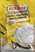 Cukier z prawdziwą wanilią Bourbon