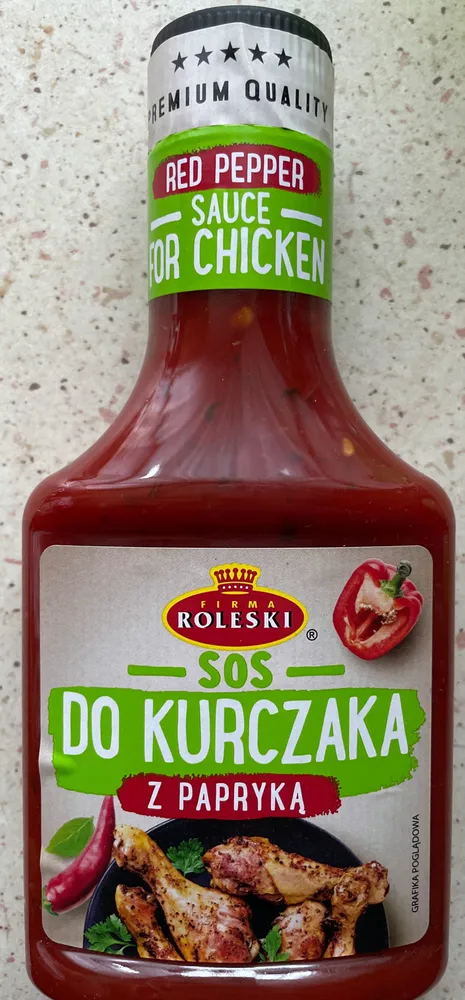 Sos do kurczaka z papryką