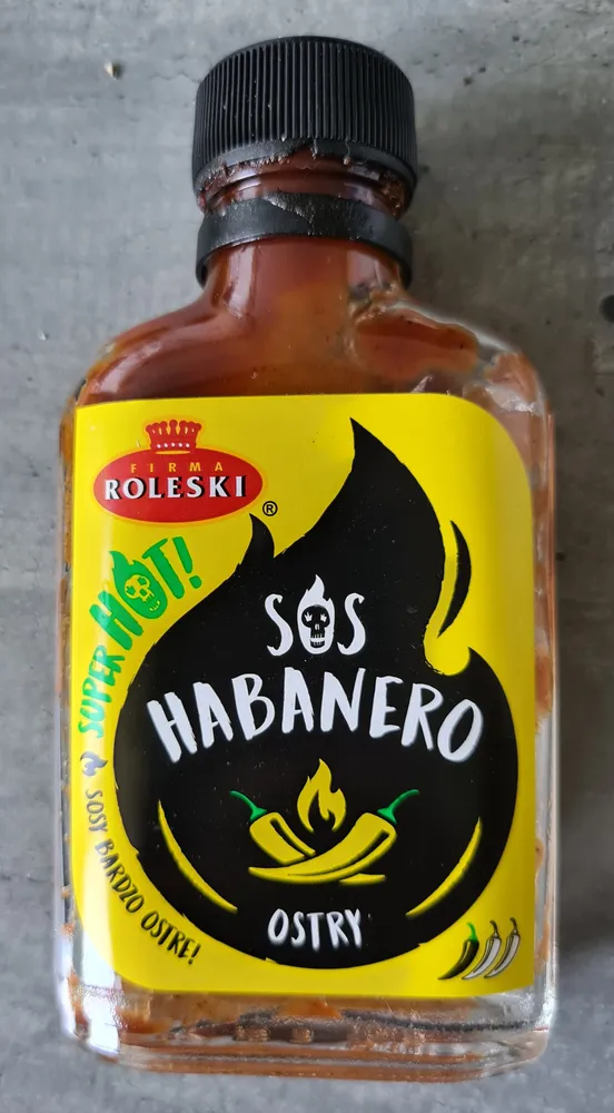 Hot habanero sauce