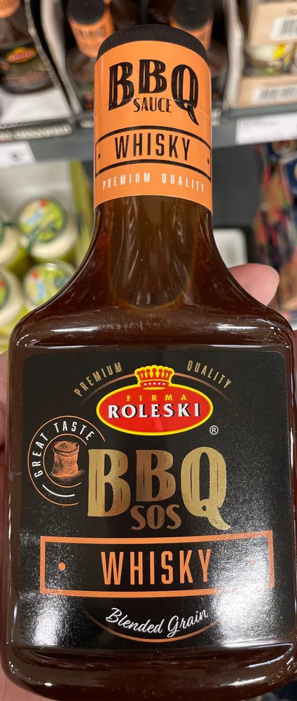 BBQ sos whisky