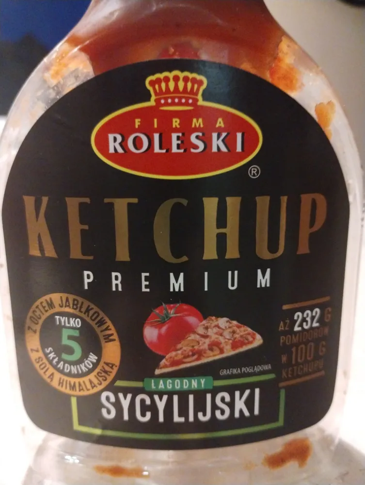 Ketchup premium sycylijski do pizzy