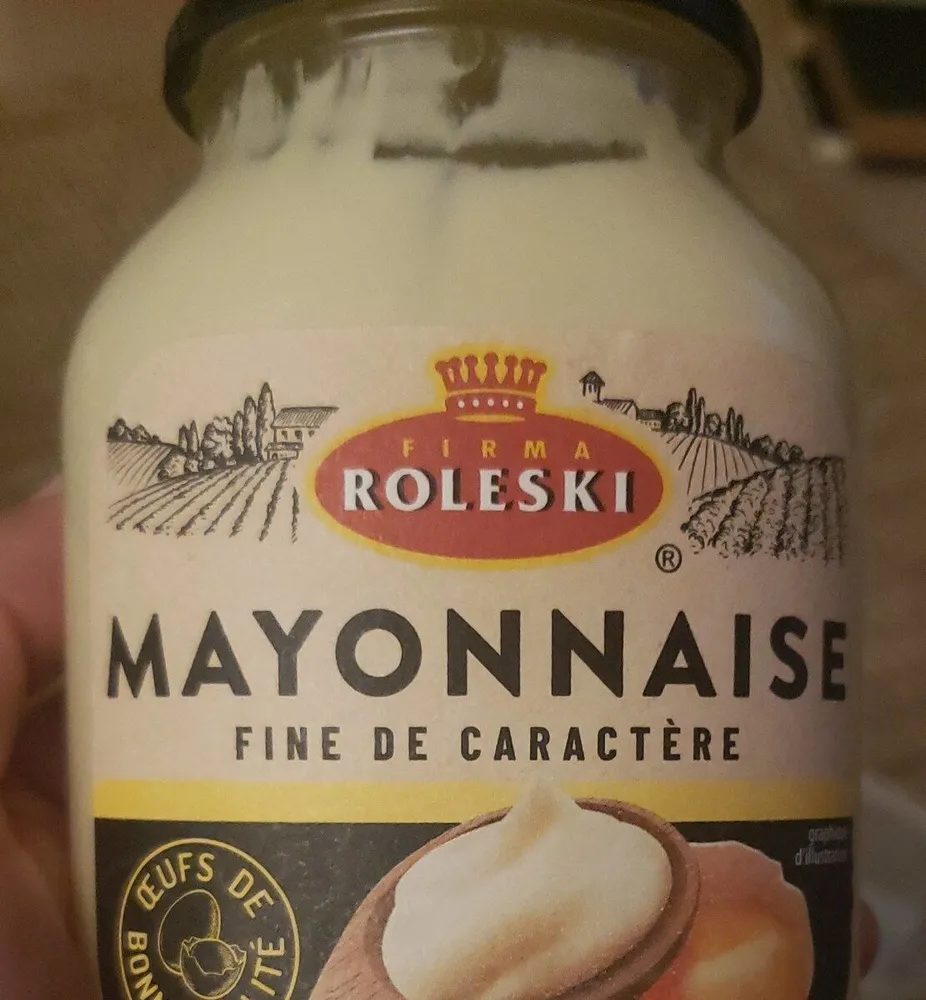 Mayonnaise fine de caractère