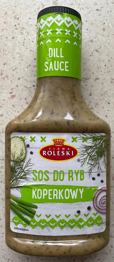 Sos do ryb koperkowy