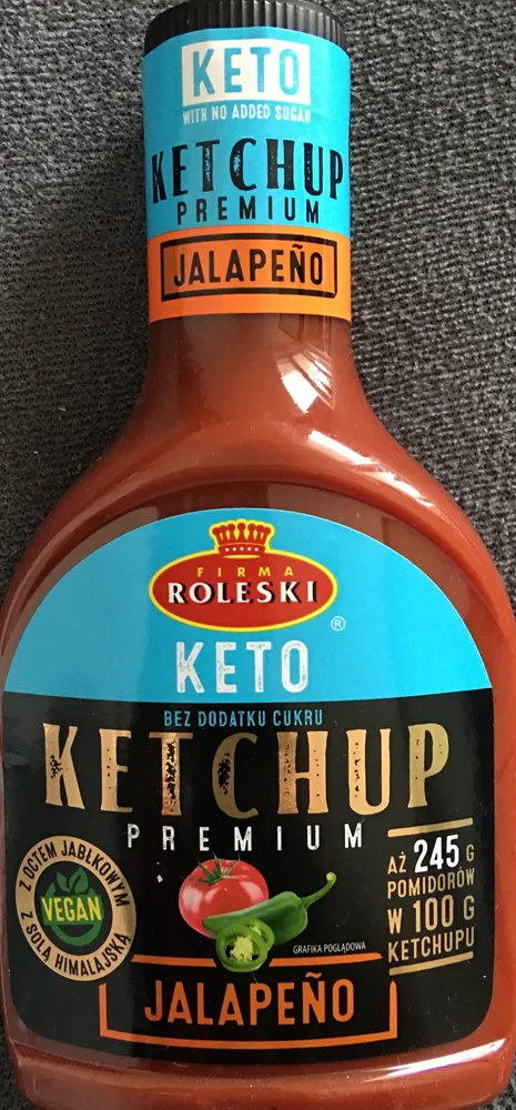 Ketchup premium jalapeño KETO