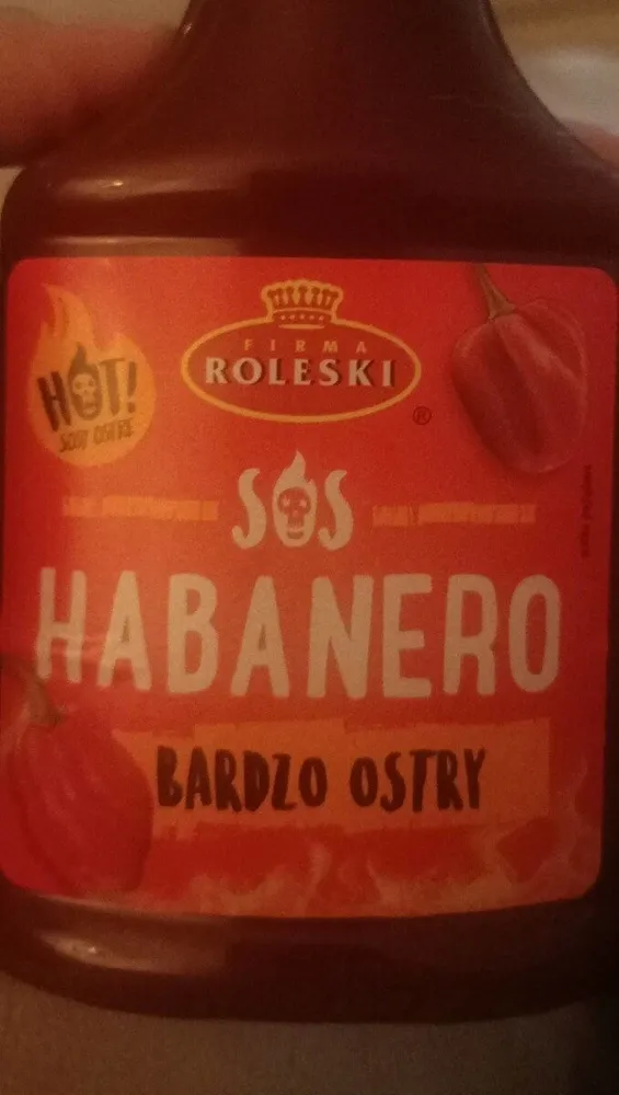 Sos Habanero bardzo ostry