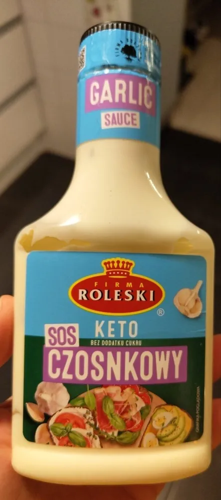 Sos Czosnkowy Keto