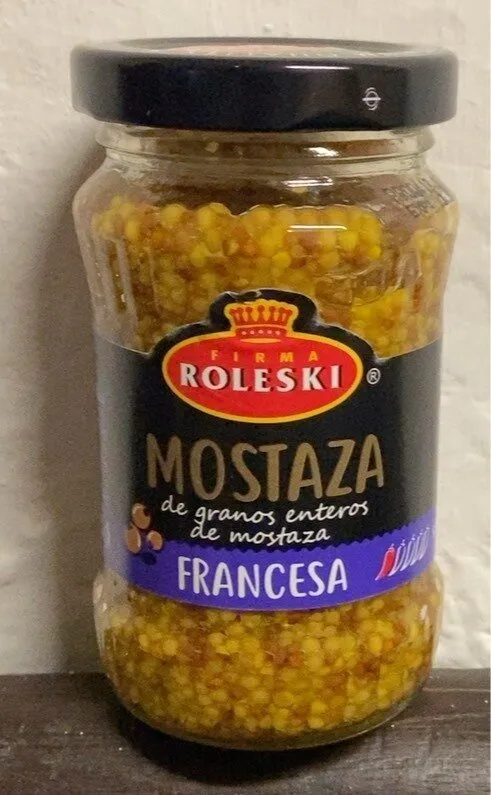 Mostaza de granos enteros de mostaza