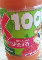 Apple carrot raspberry juice