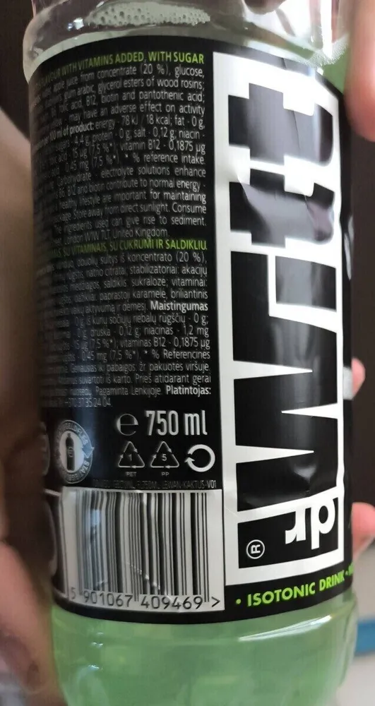 DrWitt isotonic Drink cactus
