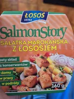 Salatka marokański z łososiem