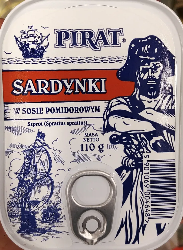 Sardynki w sosie pomidorowym