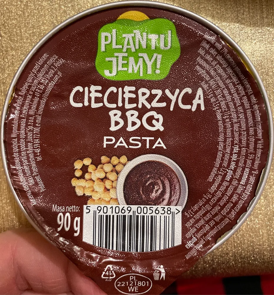 Ciecierzyca BBQ pasta