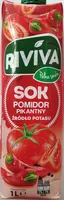 Sok pomidorowy z zagęszczonego soku pomidorowego z chili i pieprzem.
