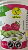 Raspberry plant based yoghurt
