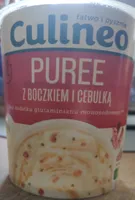 Puree z boczkiem i cebulką