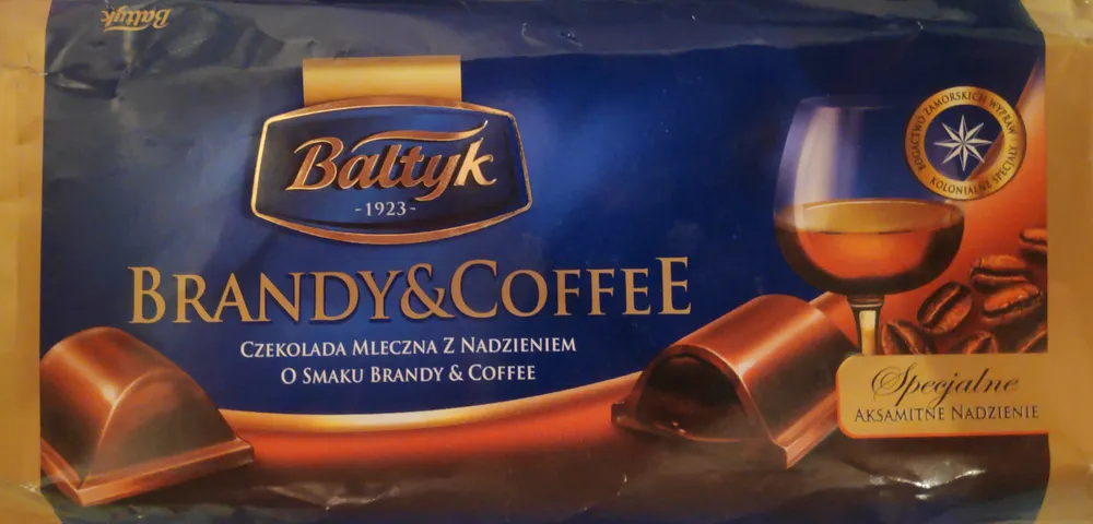 Czekolada mleczna Brandy&Coffee