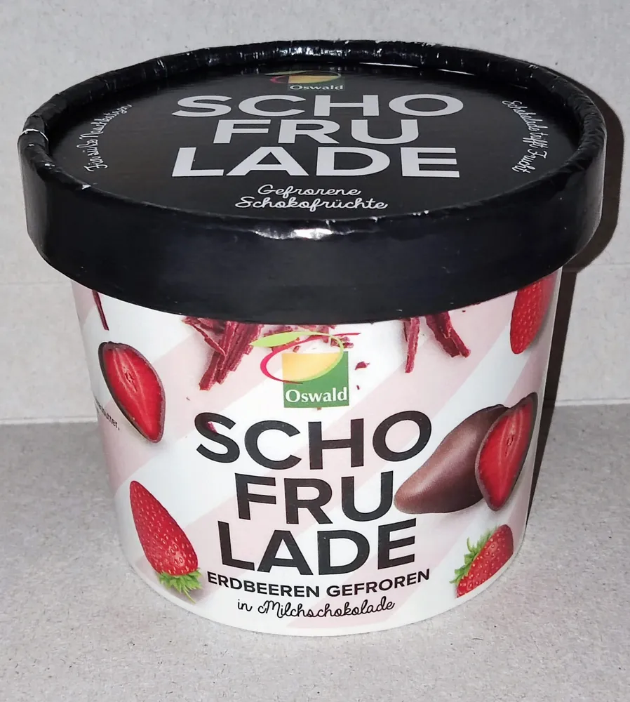 Erdbeeren in Milchschokolade Erwin