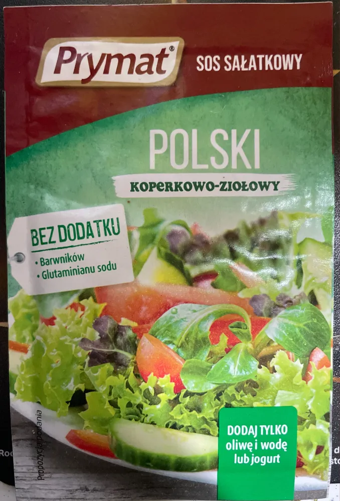 Sos sałatkowy Polski koperkowo-ziołowy