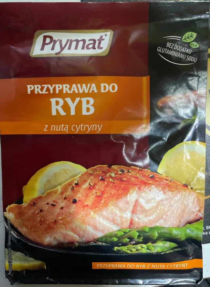 Przyprawa do ryb z nutą cytryny
