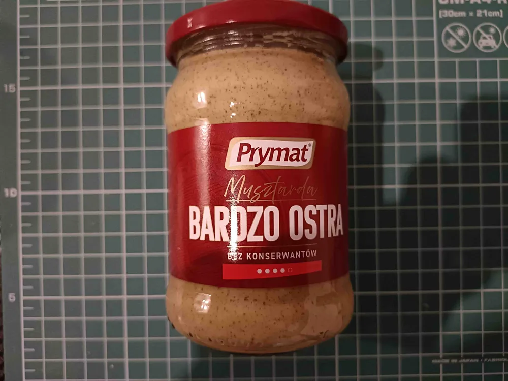 Musztarda bardzo ostra