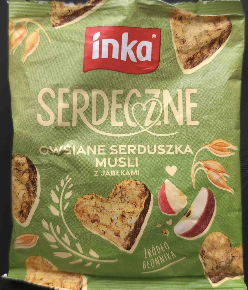 Serdeczne owsiane serduszka z musli